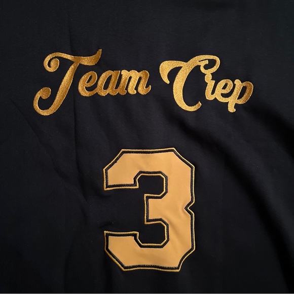 2 Official Men’s Crep Protect Team Jerseys Black Size Large. New. - Picture 8 of 9